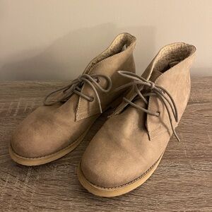 Rock & Candy Women's Sprancie Lace Up Boots in Brown sz 9